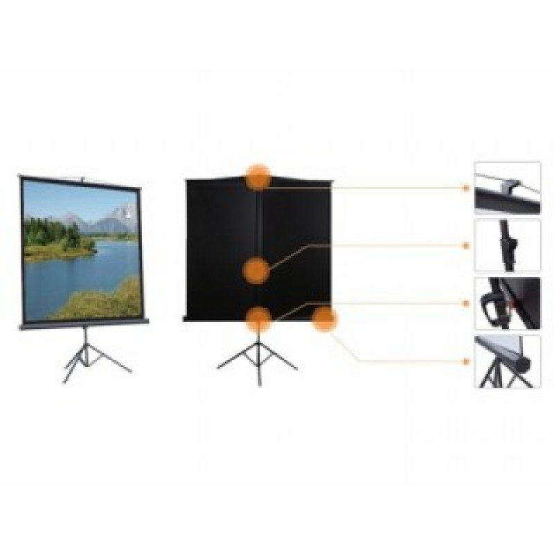 Экран на треноге Mr.Pixel 70" X 70" (1,78 X 1,78) MSPSDB96V2