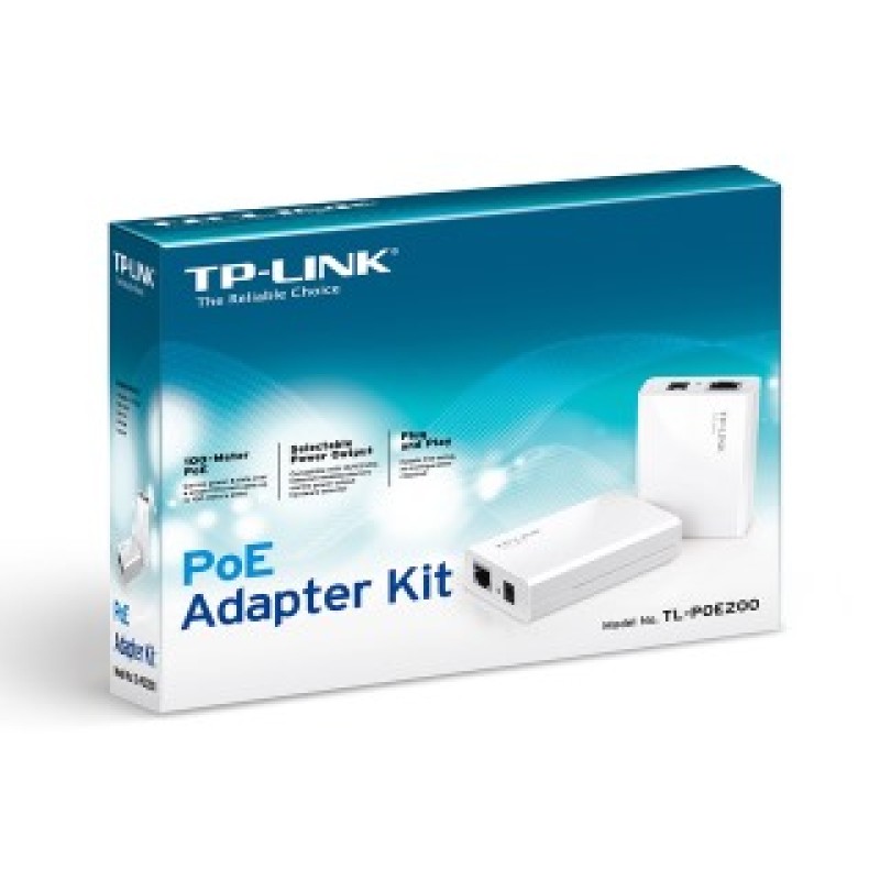 Набор РоЕ-адаптеров TP-Link TL-PoE200