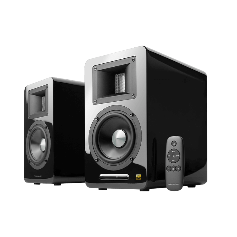Акустическая система Bluetooth Edifier A100 Black 2.0, RMS 100Вт, 52Гц-40кГц, BT, Пульт