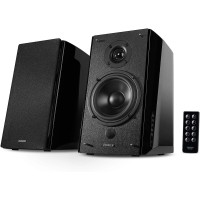 Акустическая система Bluetooth Edifier R2000DB Black 2.0, RMS 120Вт, 50Гц-20кГц, BT, Пульт