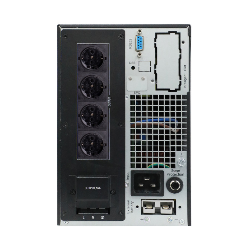 ИБП SVC PTS-3KLN-LCD 3000ВА / 3000Вт, On-Line, Tower