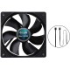 Кулер для корпуса GELID SILENT 12 PWM BLACK FN-PX12-16