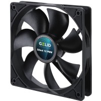 Кулер для корпуса GELID SILENT 12 PWM BLACK FN-PX12-16