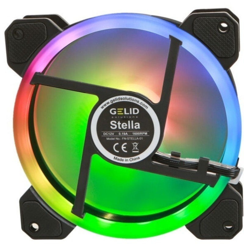 Кулер для корпуса GELID STELLA ARGB FN-Stella-01