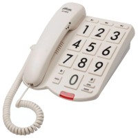 Телефон Ritmix RT-520 слоновая кость