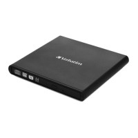 Внешний DVD привод Verbatim Usb 2.0 черный 53504