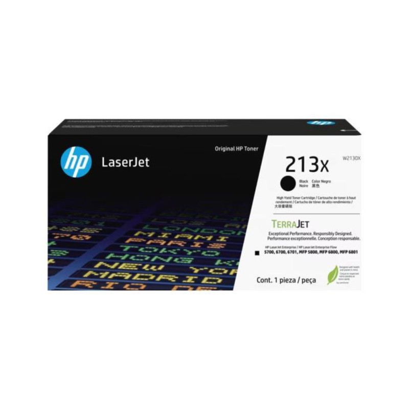 HP W2130X Картридж HP W2130X 213X Black