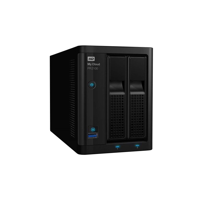 Сетевое хранилище WD My Cloud PR2100 WDBVND0160JBK-EEUE 16GB