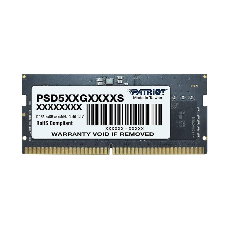 Оперативная память для ноутбука DDR5 Patriot SL 32GB 4800Mhz PSD532G48002S