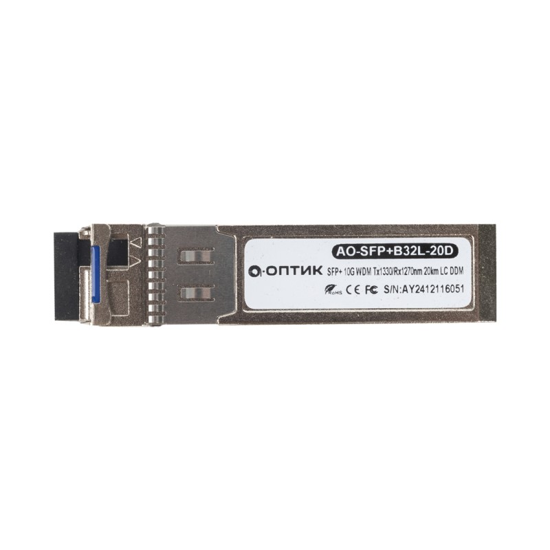 Трансивер А-Оптик AO-SFP+B32L-20D