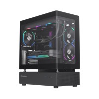 Компьютерный корпус Gamemax N80 BK Black без Б/П