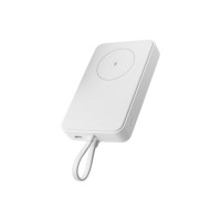Портативный внешний аккумулятор Xiaomi 33W Magnetic Power Bank 10000mAh (Integrated Cable) White