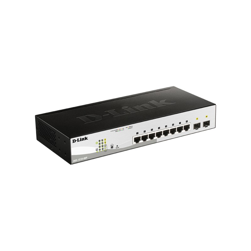 Коммутатор D-Link DGS-1210-08P/G3A