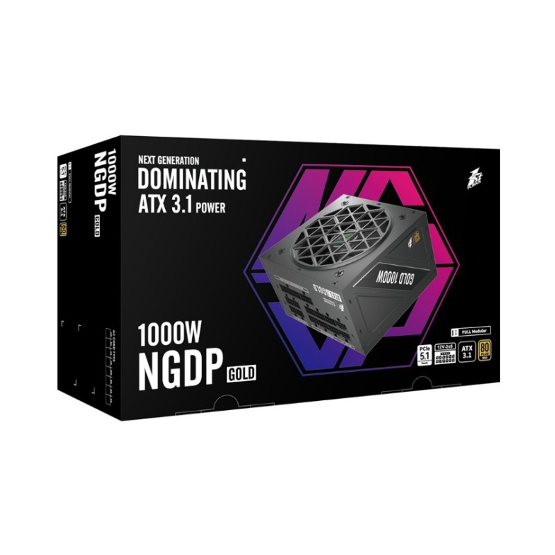 Блок питания 1STPLAYER NGDP 1000W Gold (ATX 3.0)