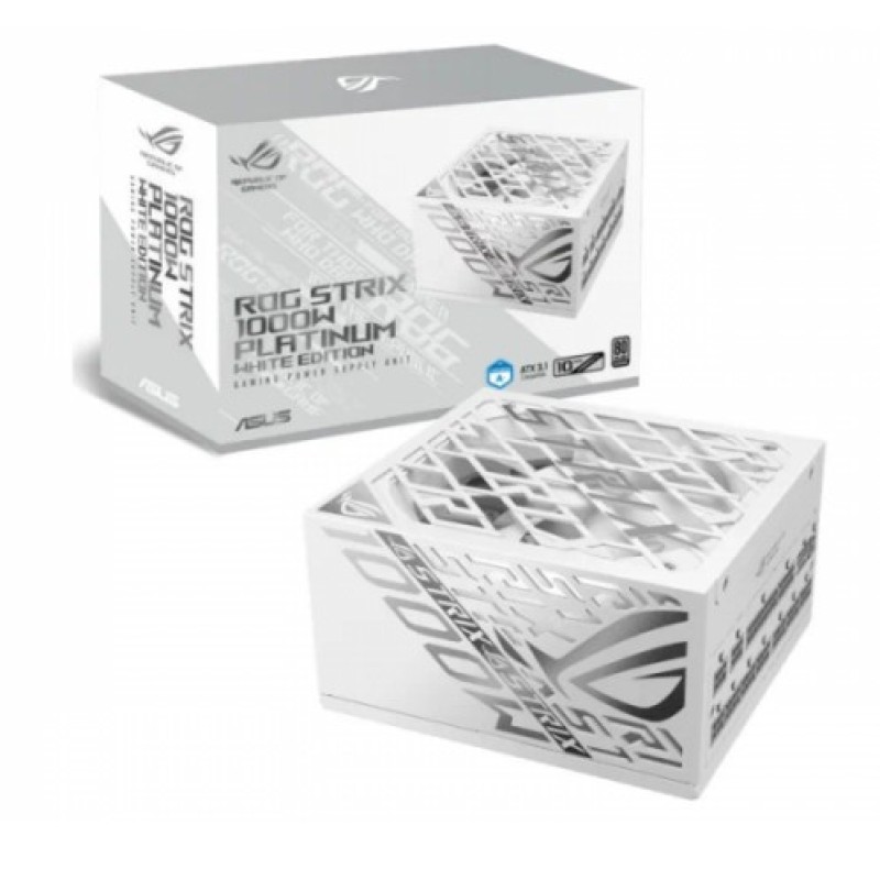 Блок питания ASUS ROG-STRIX-1000P-GAMING-WHITE 1000W