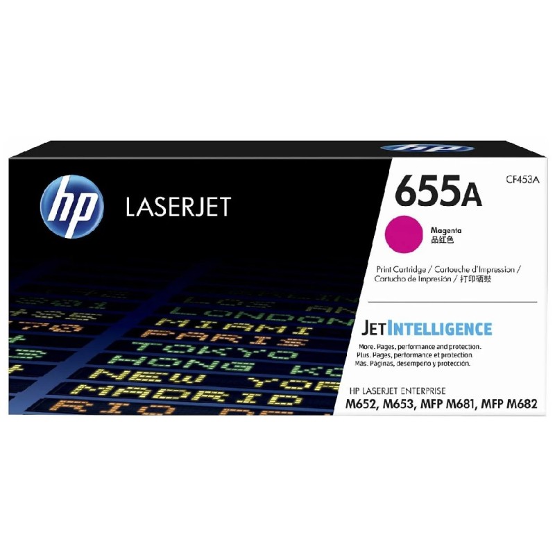 Картридж HP CF453A 655A пурпурный