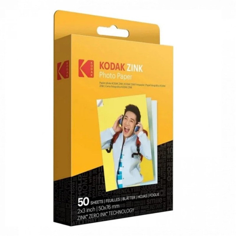 Фотобумага Kodak ZINK RODZ2X350 2x3" Глянцевая 50 листов