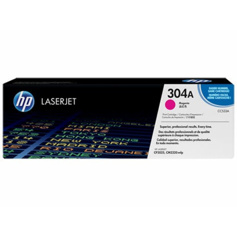 Картридж HP CC533A Пурпурный