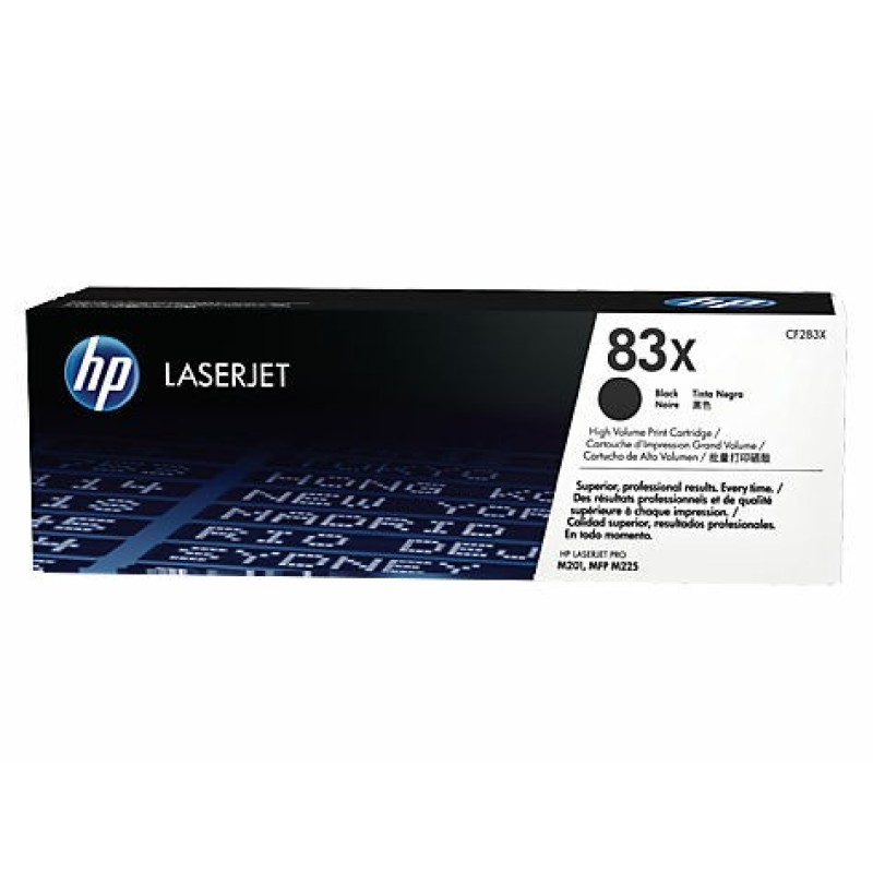 Картридж HP CF283X Черный