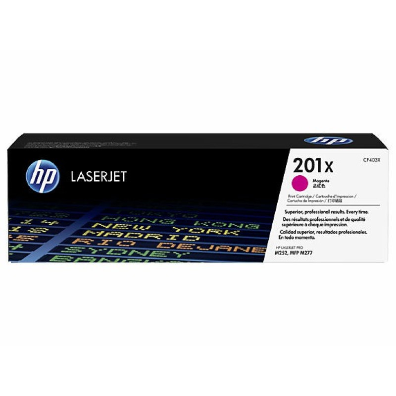 Картридж HP CF403X Пурпурный
