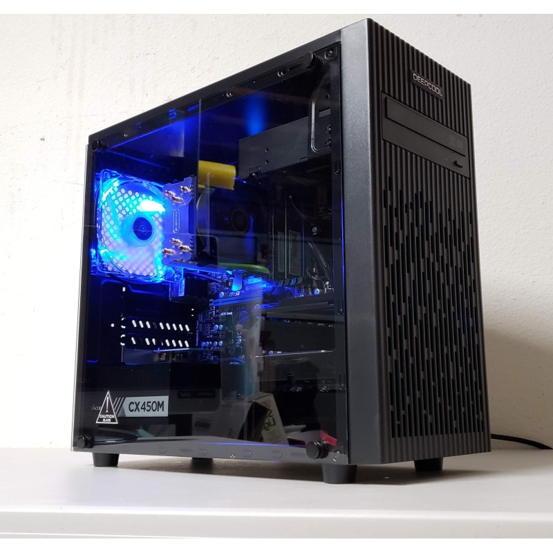 Игровой ПК: Ryzen 5 5600, SE-903-SD, MSI B550M PRO-VDH, Kingston 8GB 3200Mhz*2, OCPC RX6600 XE 8GB, MSI SPATIUM 500GB, MATREXX 30, Cougar STC 600W