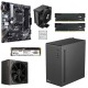 Системный блок: Ryzen 7 5700G, R400 , B450M, 16GB, 1000GB, 500W