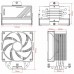 Кулер для процессора ID-Cooling FROZN A410 ARGB WHITE