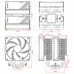 Кулер для процессора ID-Cooling FROZN A620 ARGB WHITE