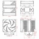 Кулер для процессора ID-Cooling FROZN A620 ARGB WHITE