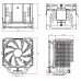 Кулер для процессора ID-Cooling SE-226-XT ARGB SNOW