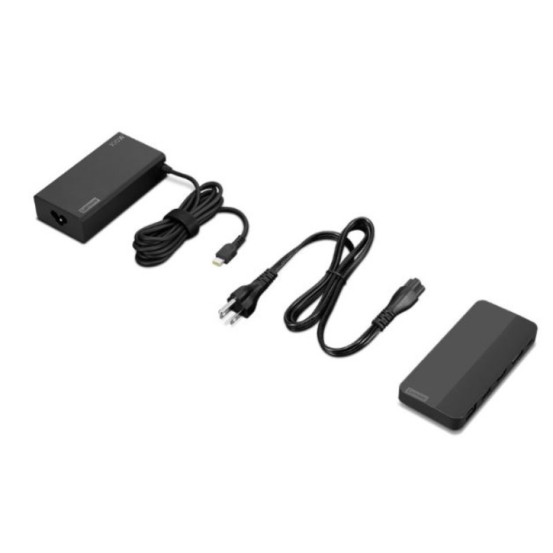 Док-станция Lenovo USB-C Dual Display Travel Dock (40B90100EU)