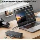 Док-станция ORICO-DKA20-V1-UK-BK-EP USB-C