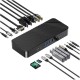Док-станция ORICO-DKA20-V1-UK-BK-EP USB-C