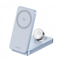 Беспроводная зарядка Ugreen W757 65901 MagFlow 3‑в‑1 25W Qi2/MagSafe