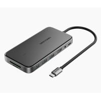 Док-станция Vention TPYBB 9-в-1 с HDMI и M.2 NGFF SSD