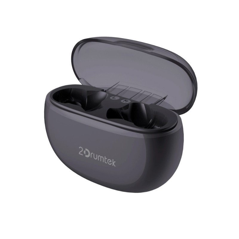 Наушники TWS A4Tech 2Drumtek B25 Ash Grey Bluetooth 5.2 10мм
