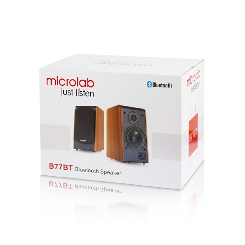 Колонки Microlab B77BT Чёрно-Коричневый