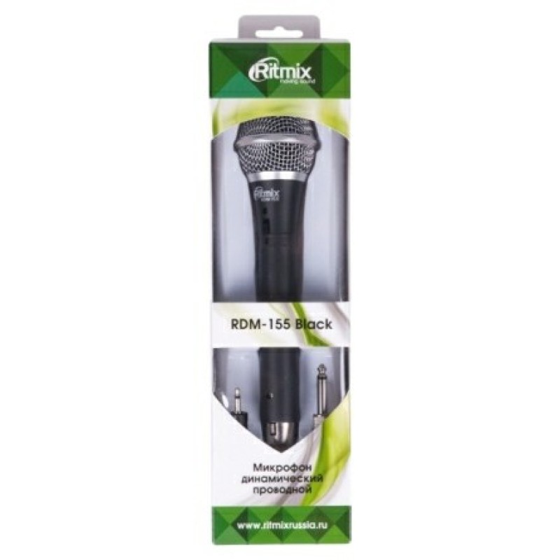 Микрофон Ritmix RDM-155 Black