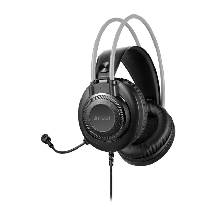 A4tech Fstyler FH200U-Grey — стильные наушники с микрофоном USB
