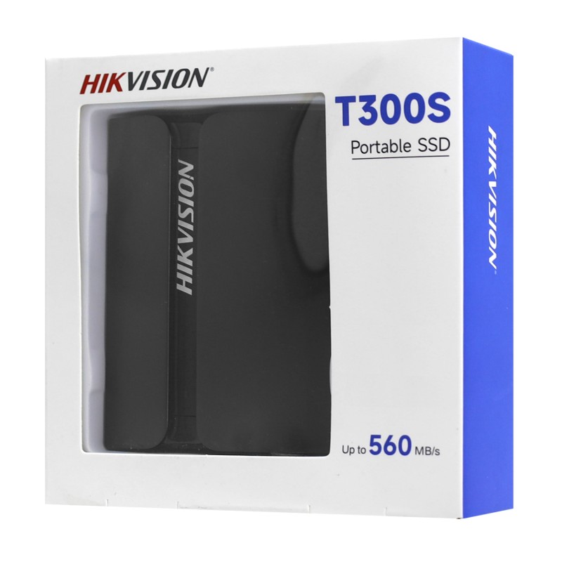 Внешний SSD диск Hikvision T300S 2TB (черный, USB 3.2 + Type-C)