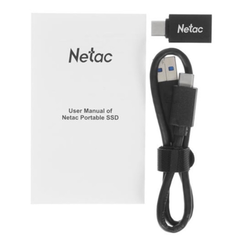Внешний SSD диск Netac Z7S 120GB (USB 3.2 Gen2, Type-C)