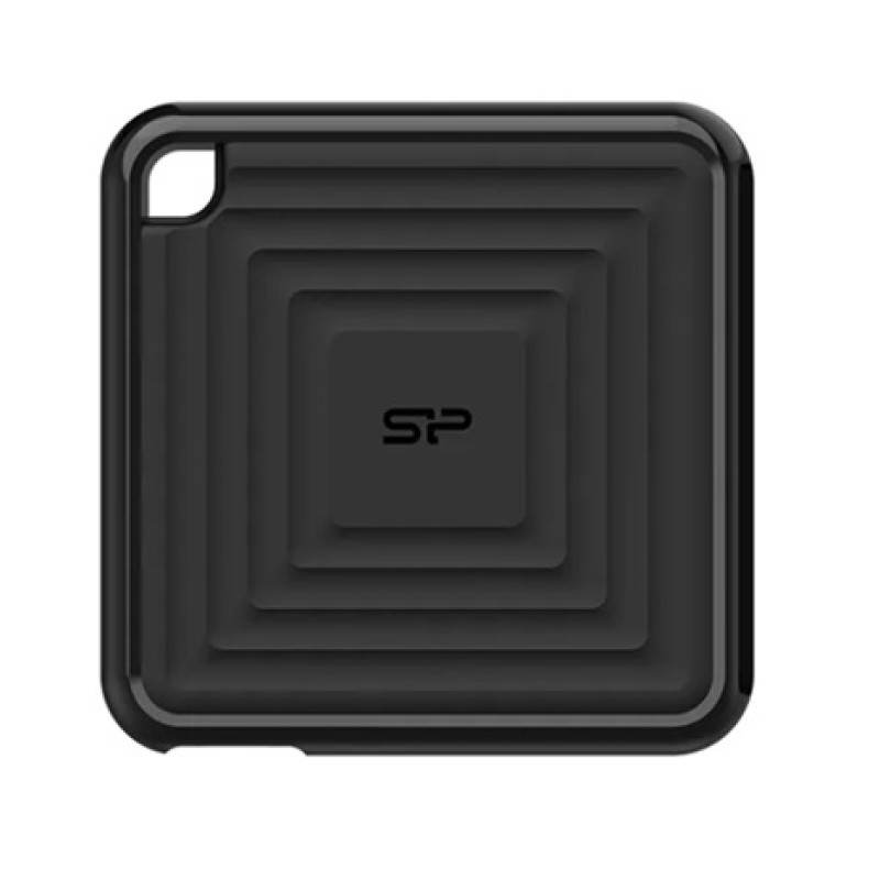 Внешний SSD диск Silicon Power PC60 256GB (USB 3.2, Type-C, черный)