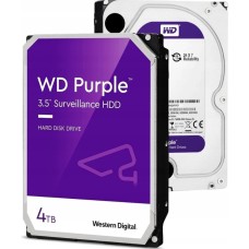 Жесткий диск Western Digital Purple WD44PURZ 4TB SATA 6Gb/s 3.5" 5400rpm 128Mb, CMR