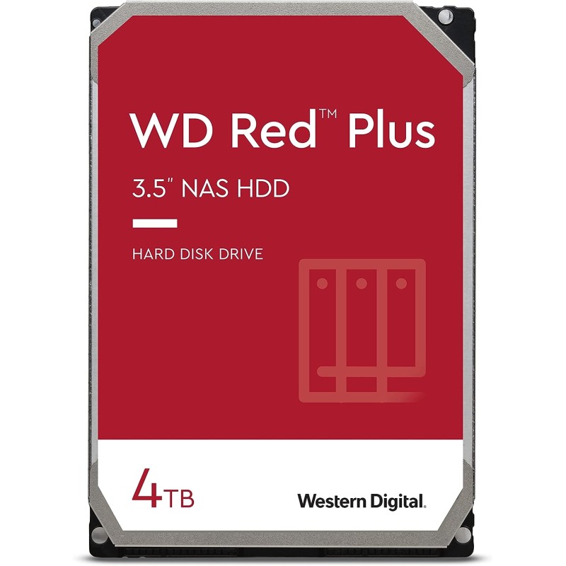 Жесткий диск WD Red Plus WD40EFPX 4TB