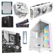 Игровой ПК Intel Core i7-14700F 20 ядер + ASUS GeForce RTX 5070 Ti TUF OC BTF White 16GB, WiFi 6, 32GB DDR4, корпус Ocypus Gamma C72