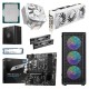 Игровой ПК Intel Core i7-14700F 20 ядер + ASUS GeForce RTX 5070 Ti TUF OC BTF White 16GB, 32GB DDR5