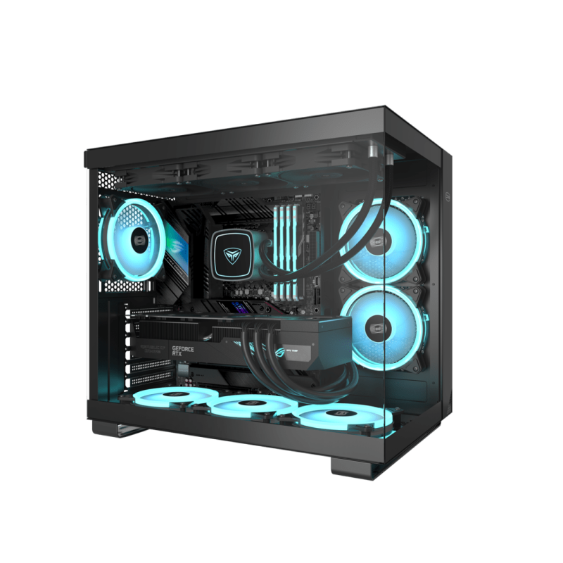 Игровой ПК: AMD Ryzen 7 7800X3D, DA360 ARGB, B850, 32GB Kit, RTX5080 16GB, 2TB, 1000W