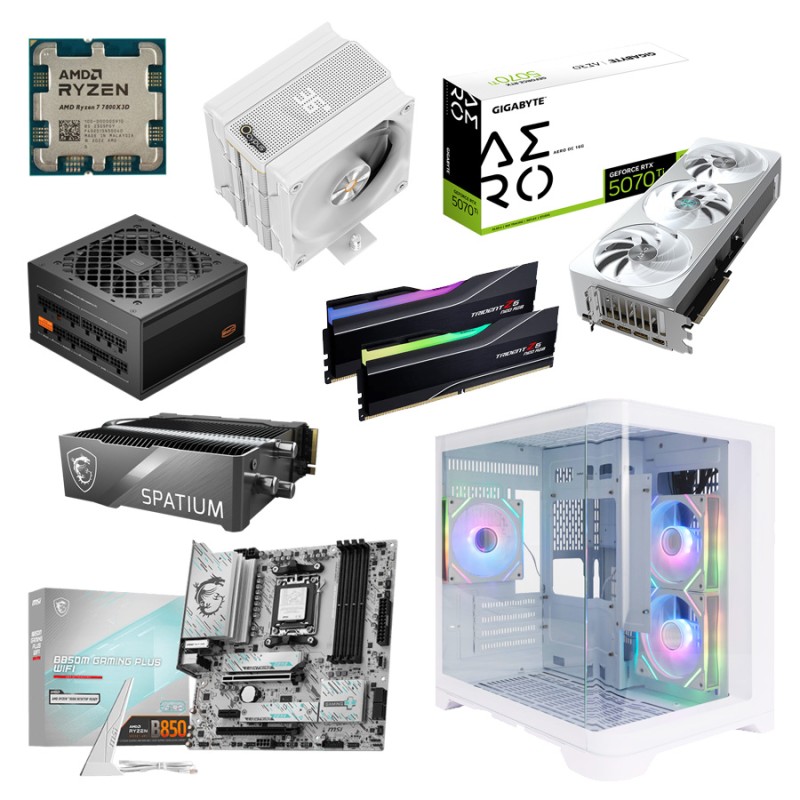 Игровой ПК Ryzen 7 7800X3D 64GB 2TB