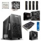 Игровой ПК: Ryzen 5 5600, SE-903-SD, MSI B550M PRO-VDH, Kingston 8GB 3200Mhz*4, OCPC RX6600 XE 8GB, WD BLUE 1000GB, MATREXX 30, Cougar STC 600W