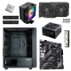Игровой ПК: Ryzen 7 5700X, PCCooler R300 ARGB, ASUS PRIME B550M-K ARGB, Team Group 16GB 3200MHz*2, ASUS DUAL RX 7600 V2 OC 8GB, TeamGroup MP44L 2000GB,  Zalman T3 PLUS,  PCCooler HW600-NP